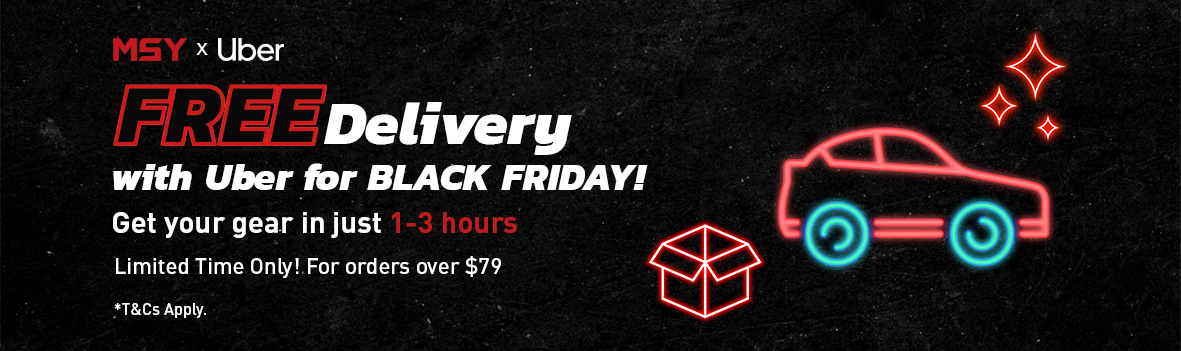 Black Friday 2024 - Uber Free Delivery@MSY