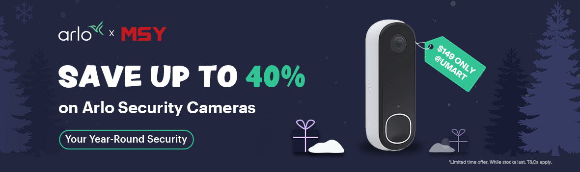 Exclusive Offer | Save Up to 40% on Arlo Security Cameras | Your Year Round Security