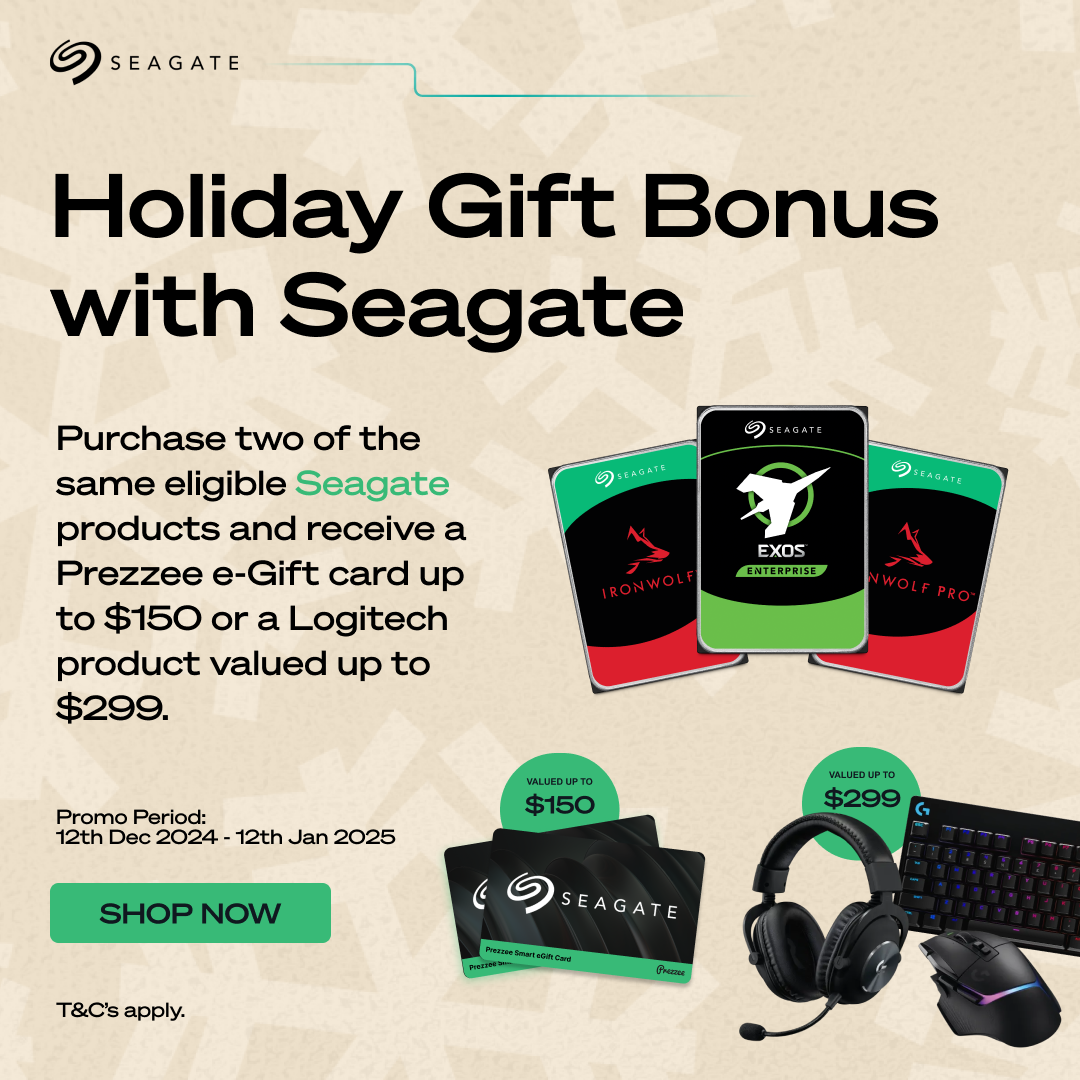 Holiday Gift Bonus with Seagate