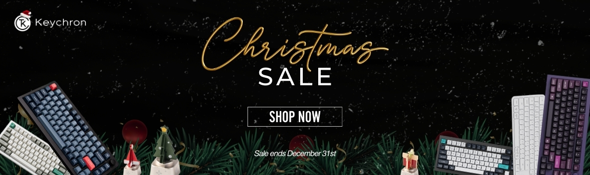 Keychron Christmas Sale - Save Up to $20 on Selected Keyboards and Controllers