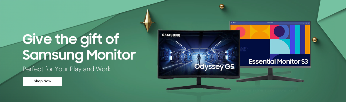 Give the Gift of Samsung Monitors | Perfect for Your Play and Work