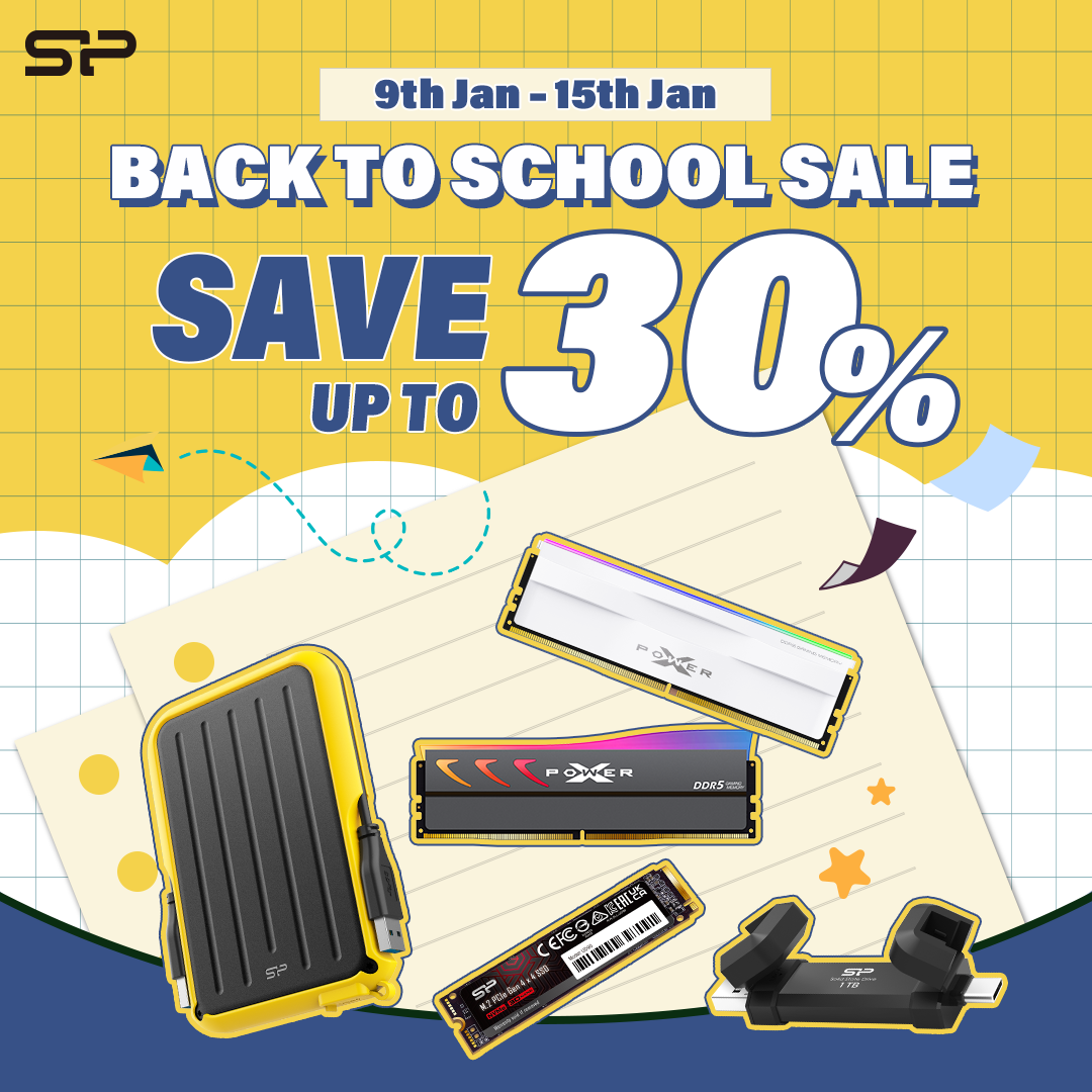 Silicon Power Back to School Sale | Save Up to 30%