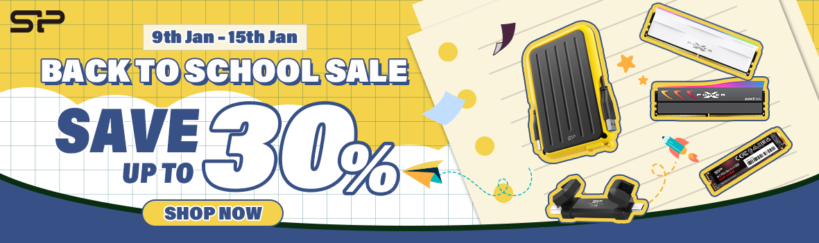 Silicon Power Back to School Sale | Save Up to 30%