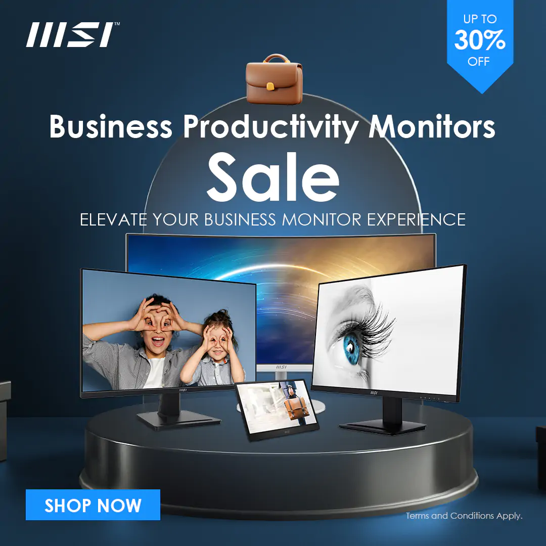 MSI Pro Monitor Back to Uni Sale