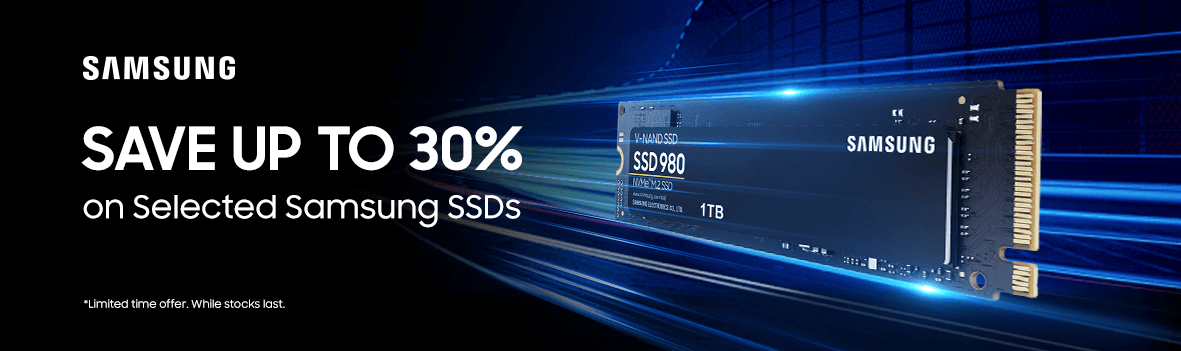 Save Up to $200 on Selected Samsung SSDs