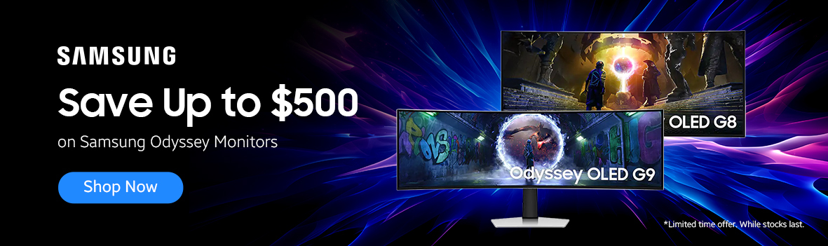 Save Up to 40% on Samsung Monitors | World Class Immersion and Performance