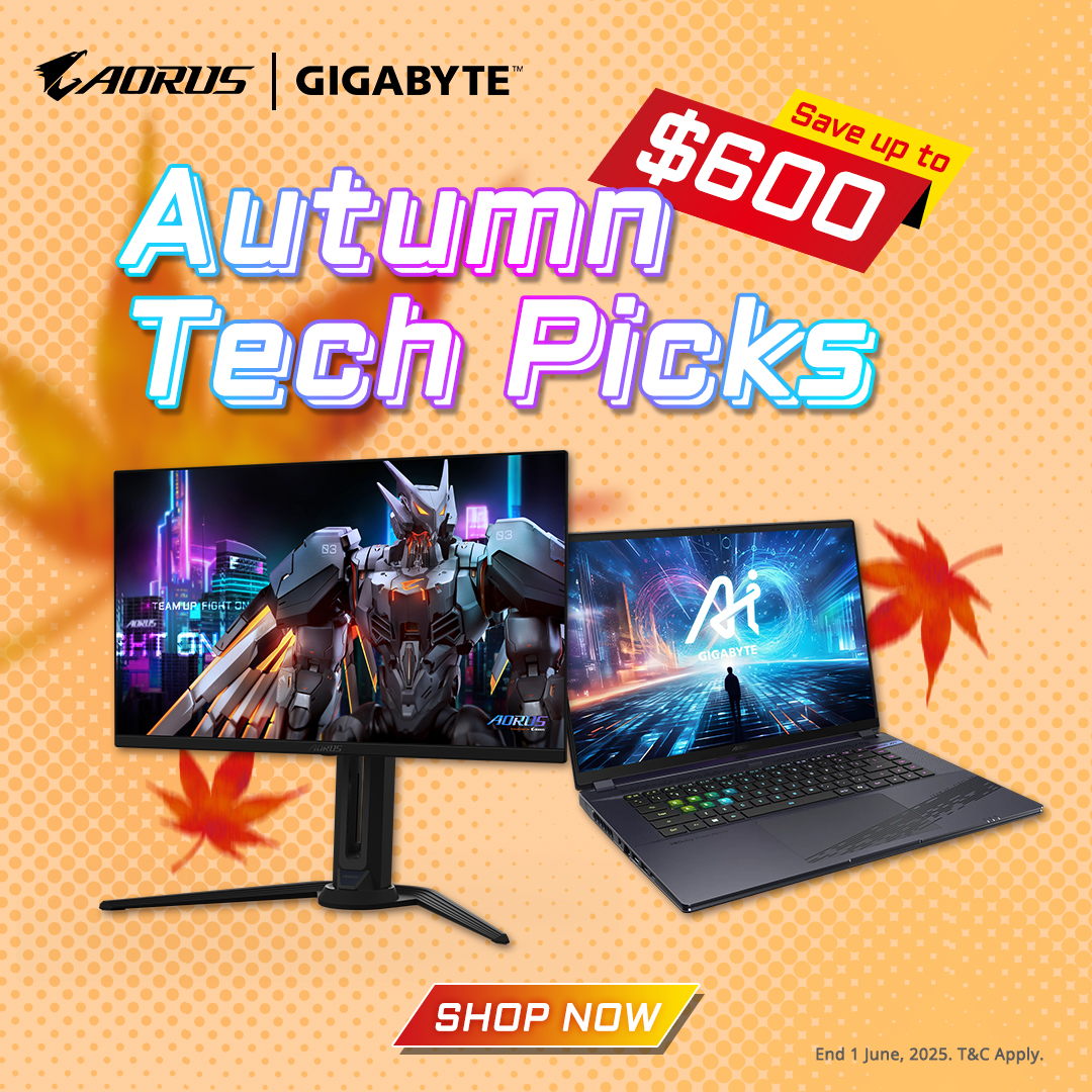 Gigabyte Autumn Tech Picks - Save Up to $300
