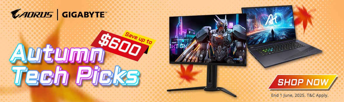 Gigabyte Autumn Tech Picks - Save Up to $300