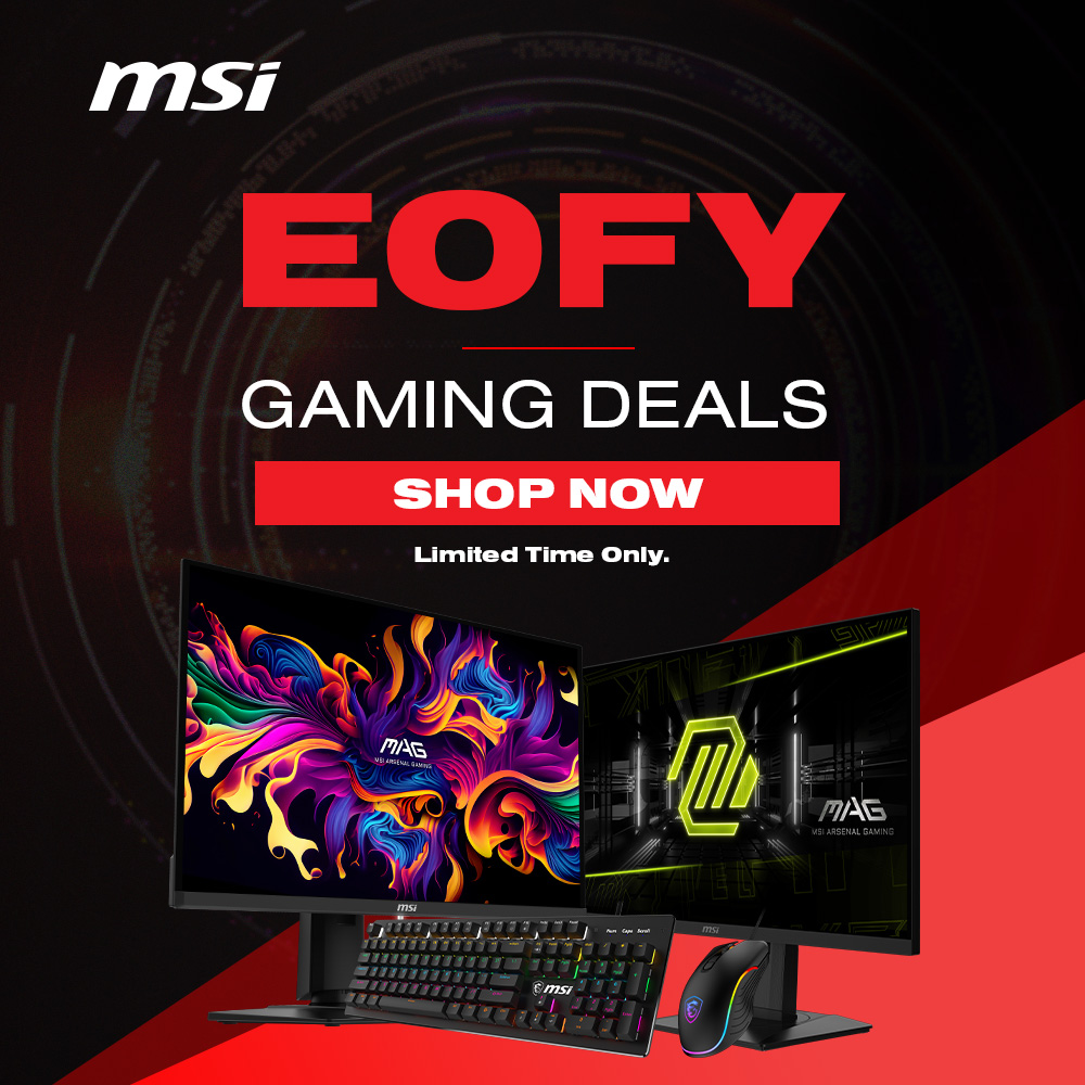 MSI EOFY Sale 2025 Sale | Up to 50% Off Selected MSI Gaming Products