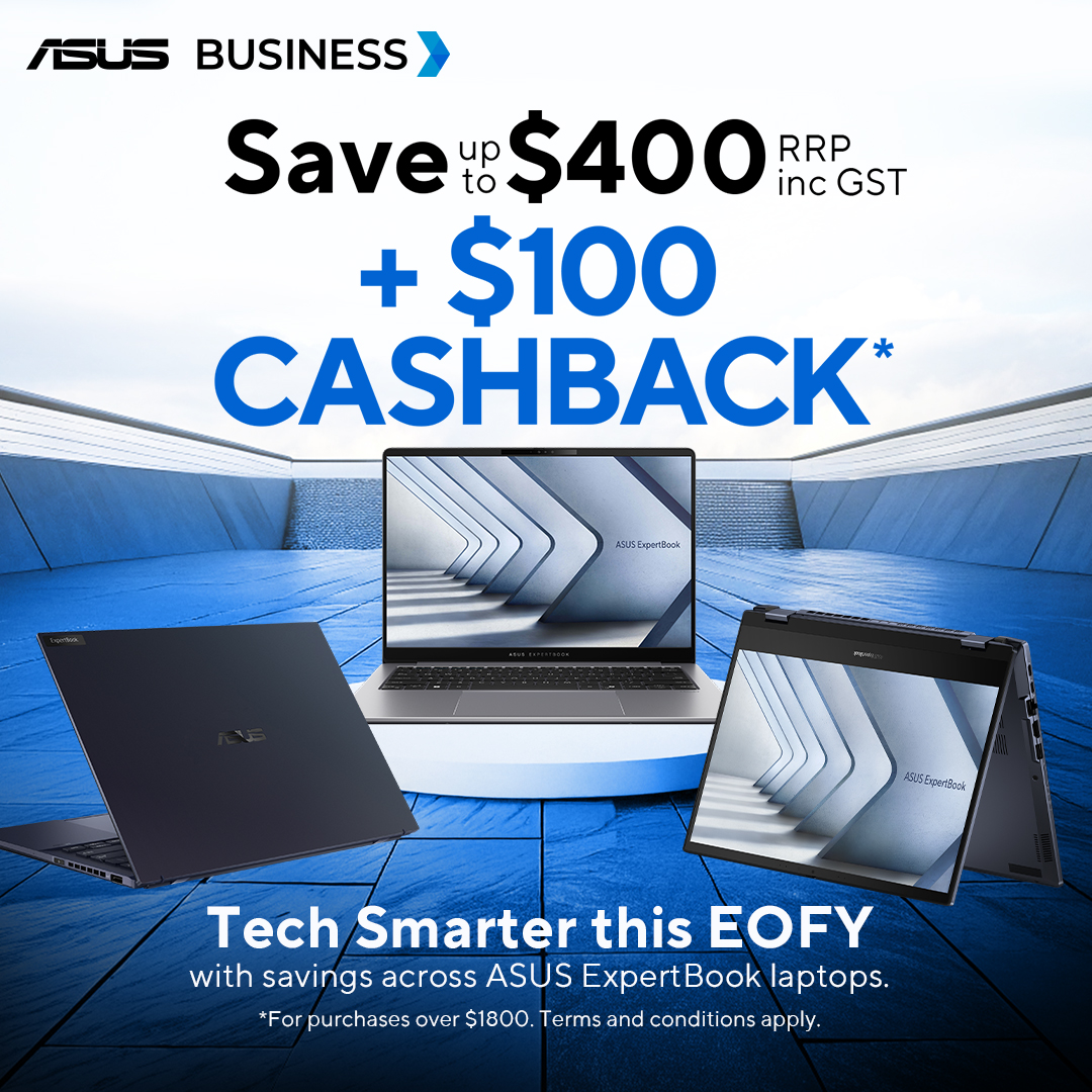 Tech Smarter this EOFY with Savings across Asus ExpertBook laptops. 