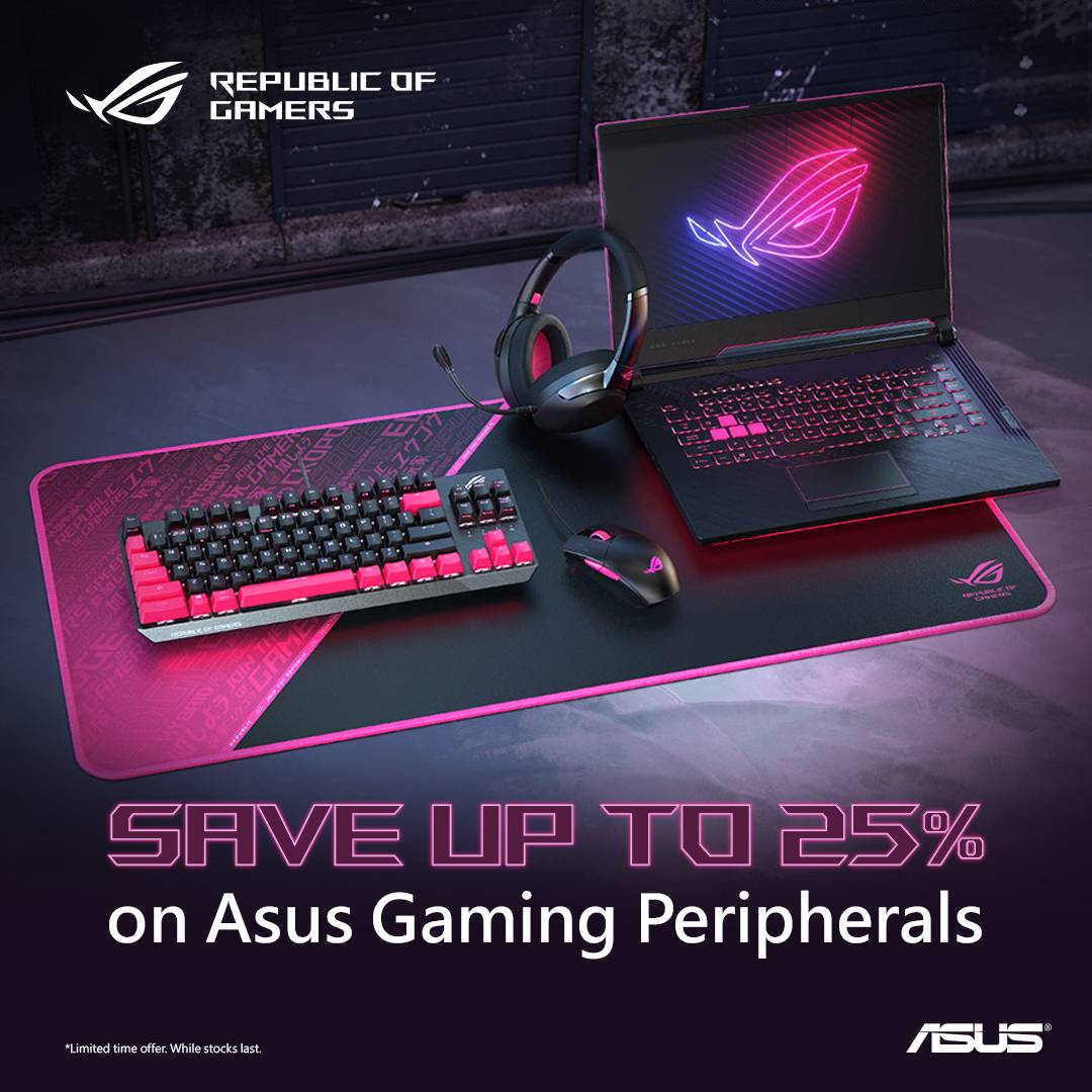 ASUS Gaming Peripheral EOFY Sale