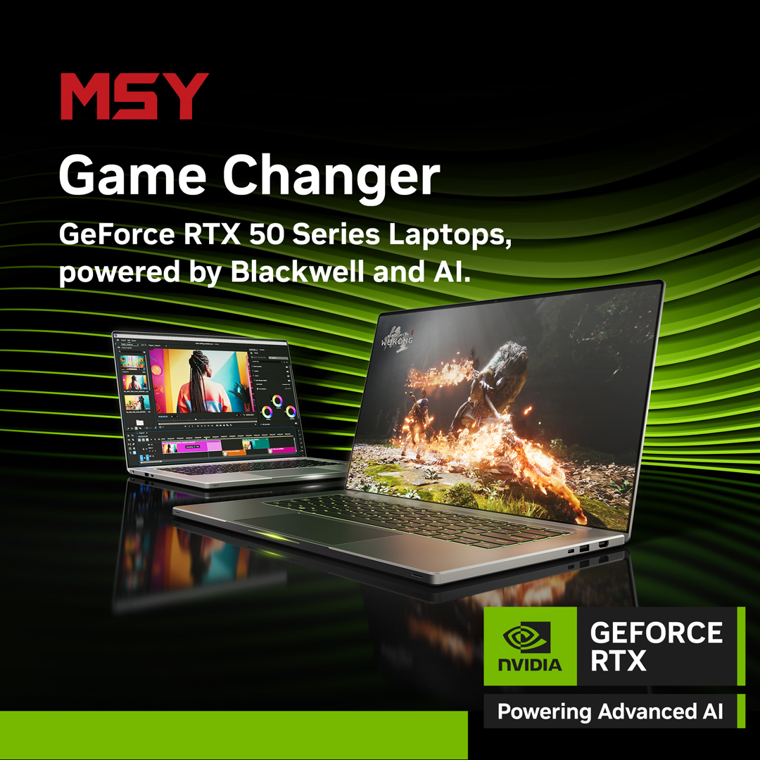 GeForce RTX 50 Series Laptops | Game Changer