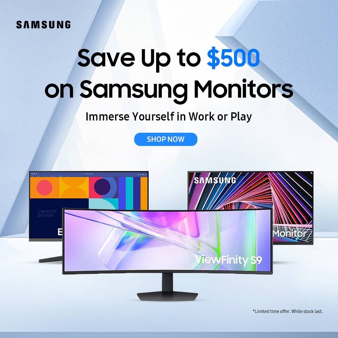 Samsung Monitor EOFY Sale | Up to $500 Off