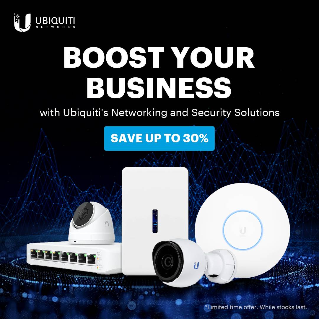 Ubiquiti EOFY Sale | Up to 50% Off Networking and Security Solutions