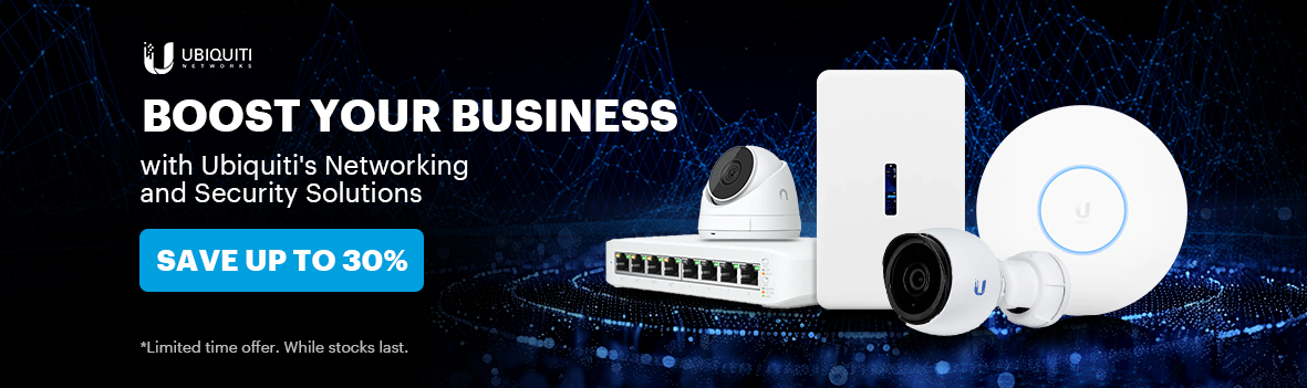 Ubiquiti EOFY Sale | Up to 50% Off Networking and Security Solutions