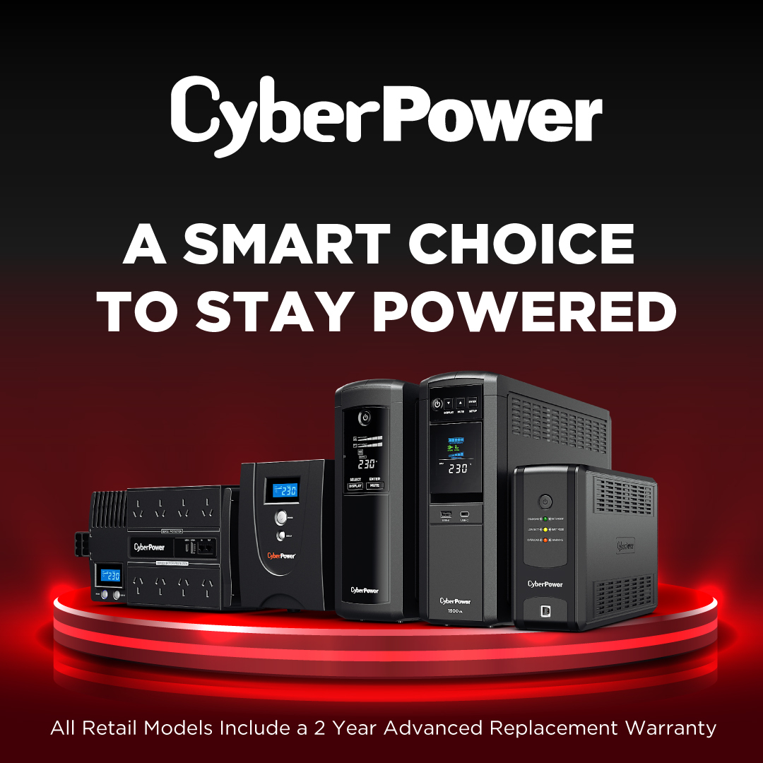 Get Free Surge Protector on Selected CyberPower Products