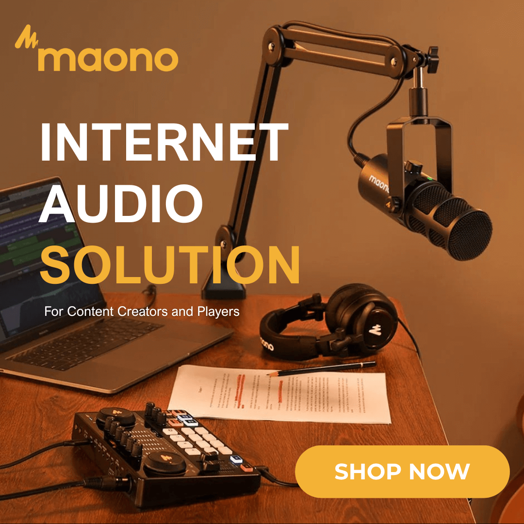 Discover MAONO’s Audio Gear for Podcasting and Recording