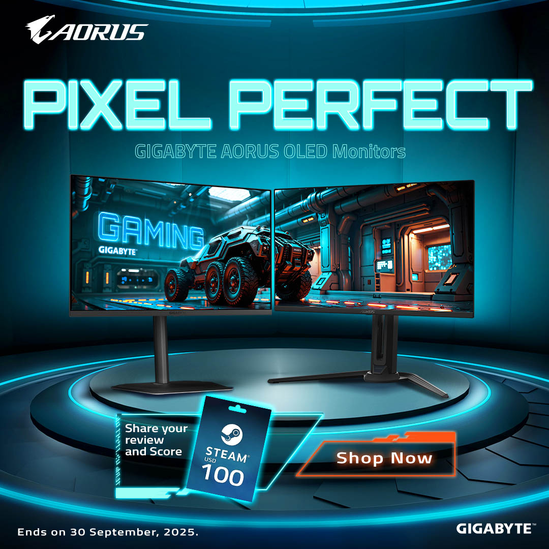 Pixel Perfect Rewards: Review Your GIGABYTE AORUS OLED Monitor & Unlock Exclusive Bonuses!