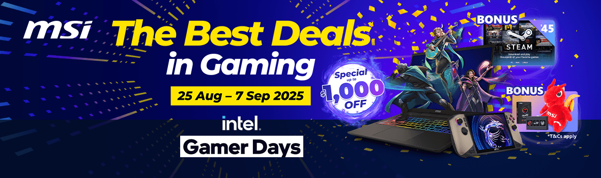 MSI Intel Gamers Day Deals | The Best Deals in Gaming