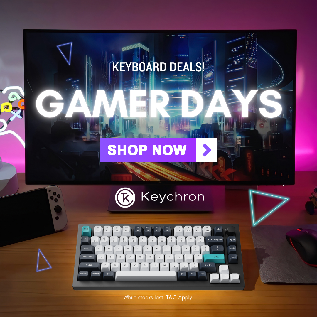 Keychron Intel Gamers Day Sale