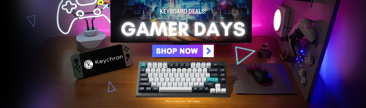 Keychron Intel Gamers Day Sale