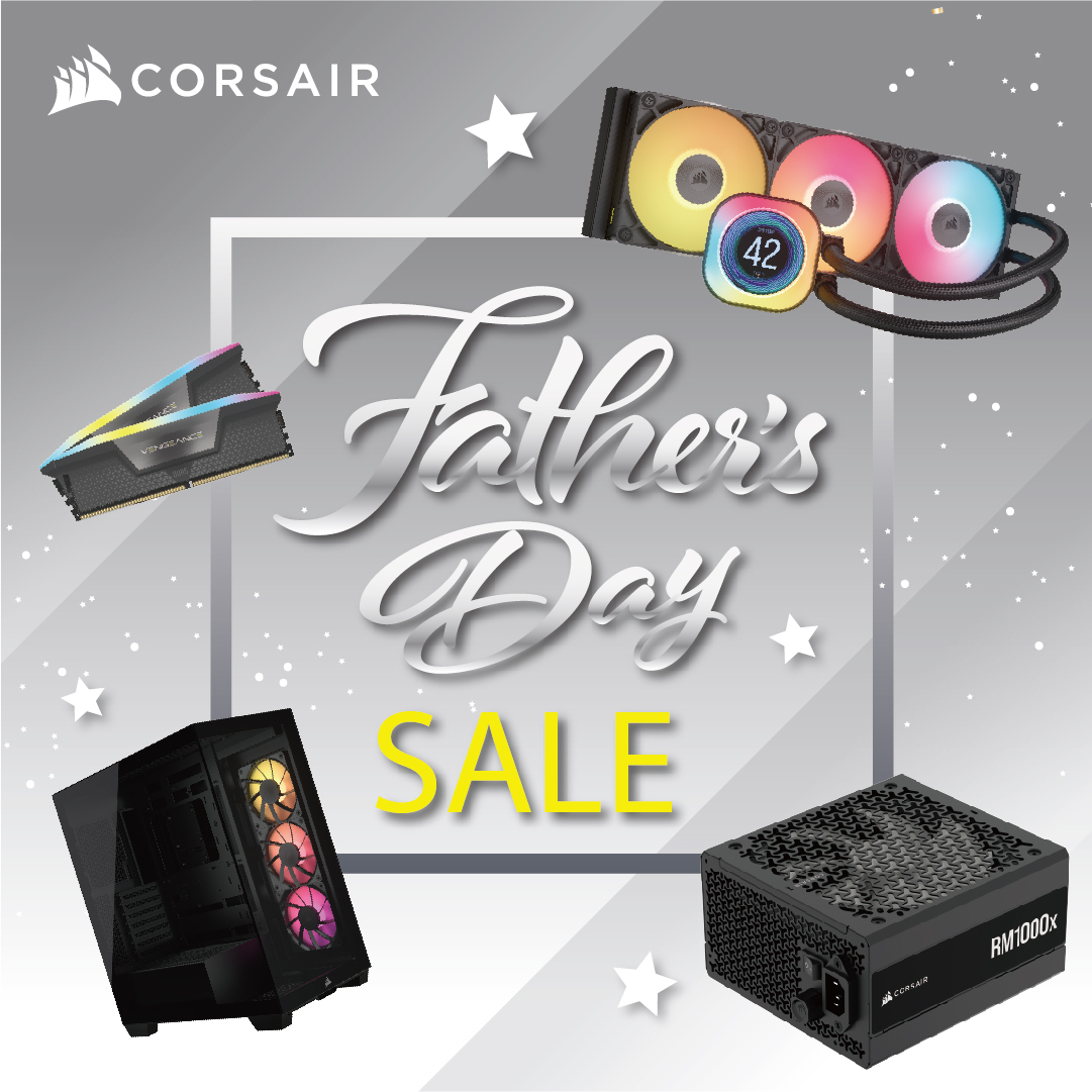 Corsair Father's Day Sale 2025 - Up to 45% Off