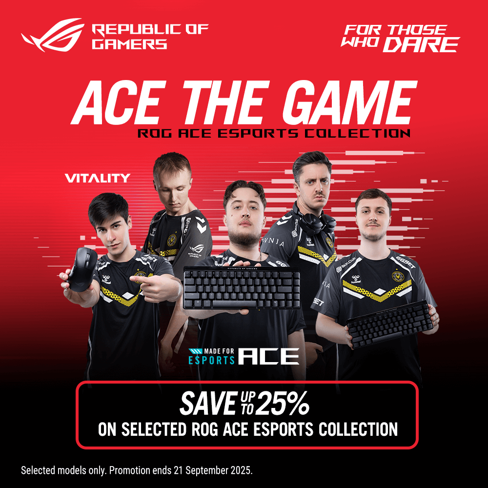 Ace the Game with Asus Gaming Peripherals