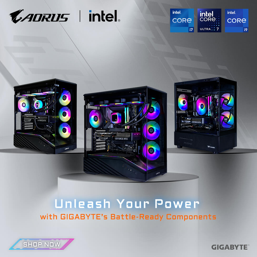 Unleash Your Power with Gigabyte's Battle-Ready Components