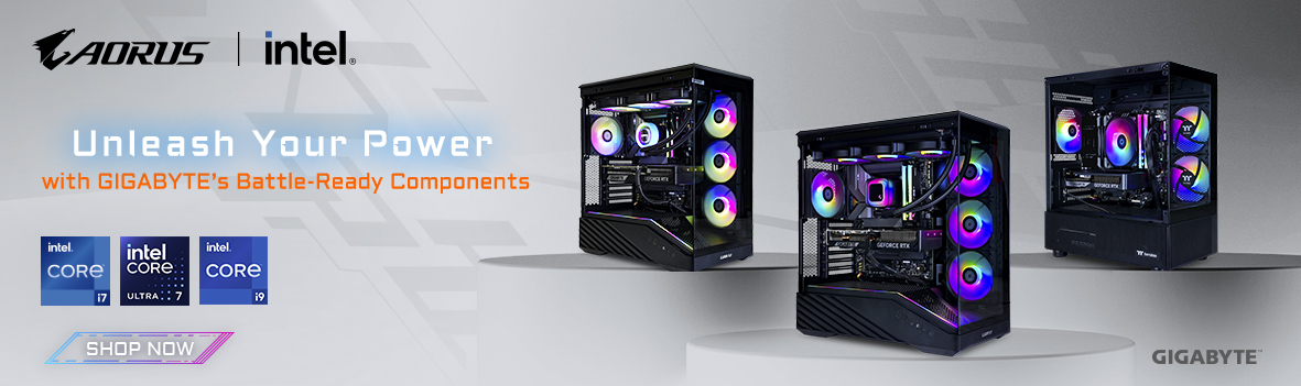 Unleash Your Power with Gigabyte's Battle-Ready Components