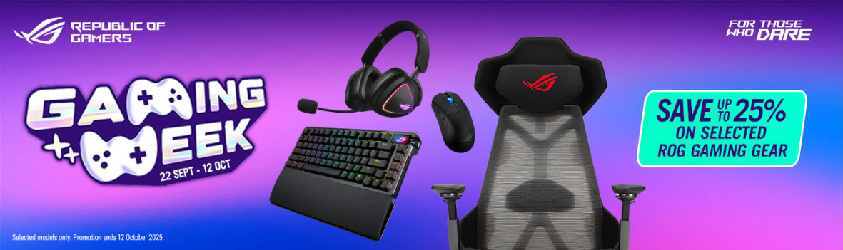 Ace the Game with ROG Ace Esports Collection – Save Up to 25%