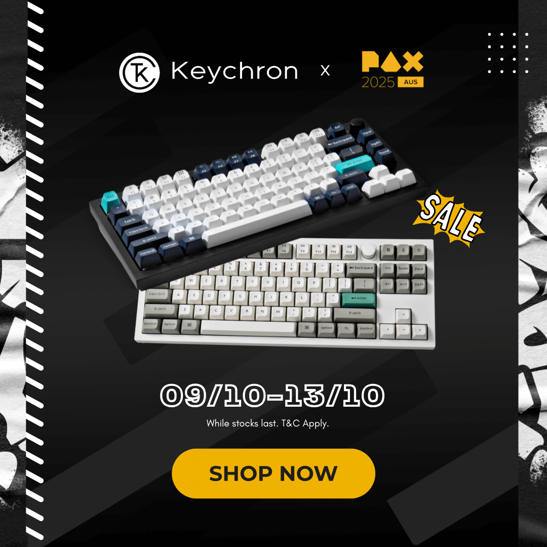 Keychron Keyboard PAX Sale 2025 | Up to $20 Off