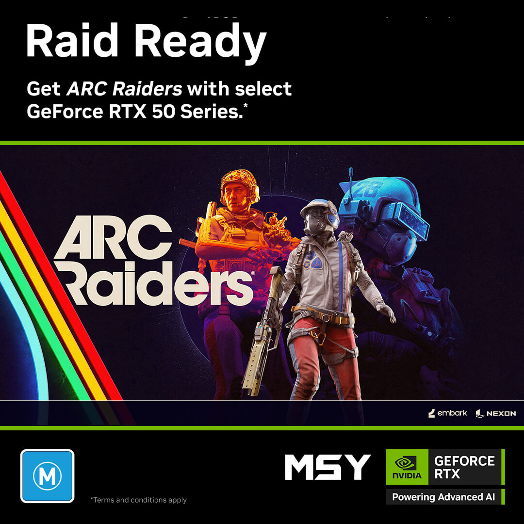 Get ARC Raiders Deluxe Edition plus Astro Cosmetic Pack with select GeForce RTX 50 Series 