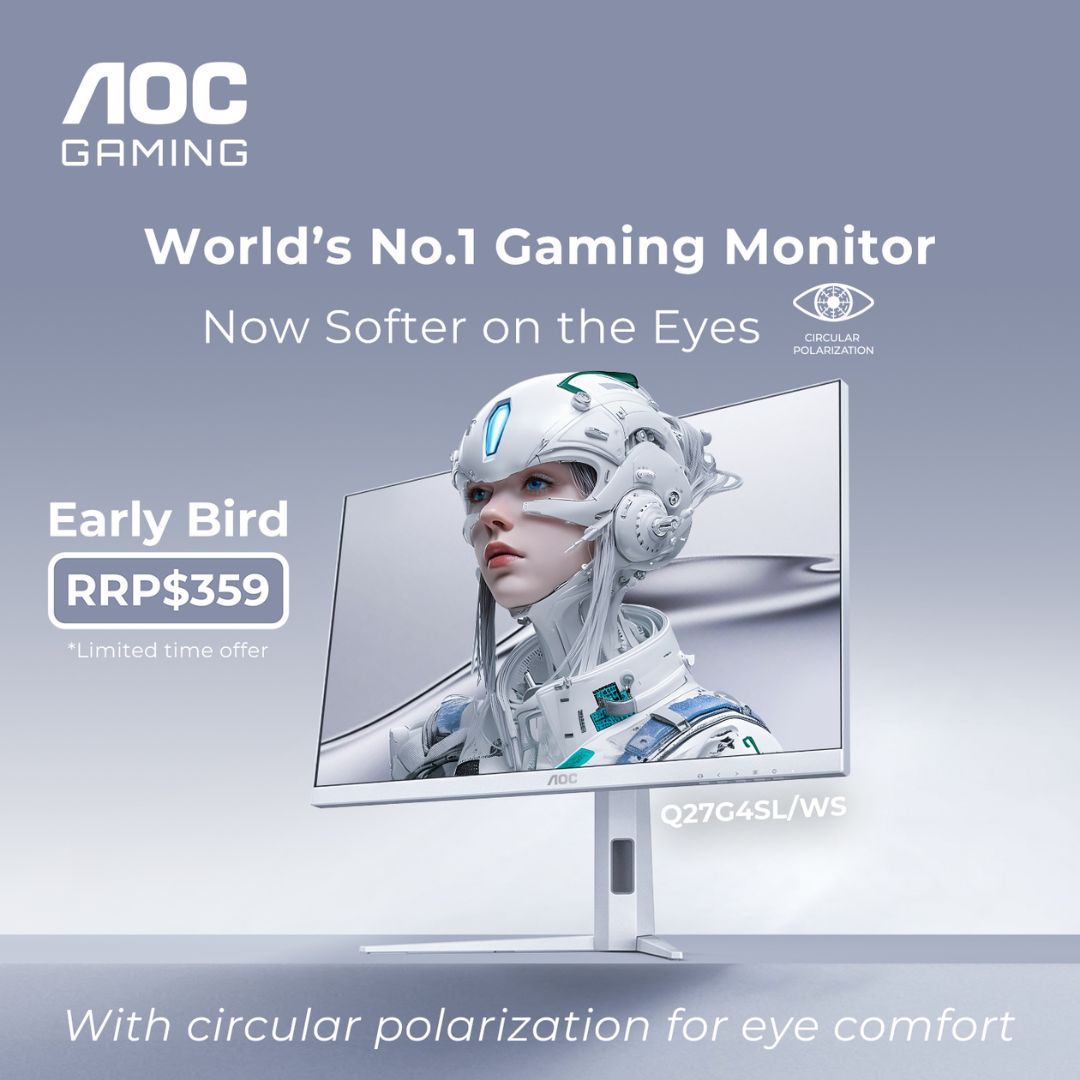 AOC Q27G4SL/WS 27" 320Hz Gaming Monitor Launch | 2025 October Promo