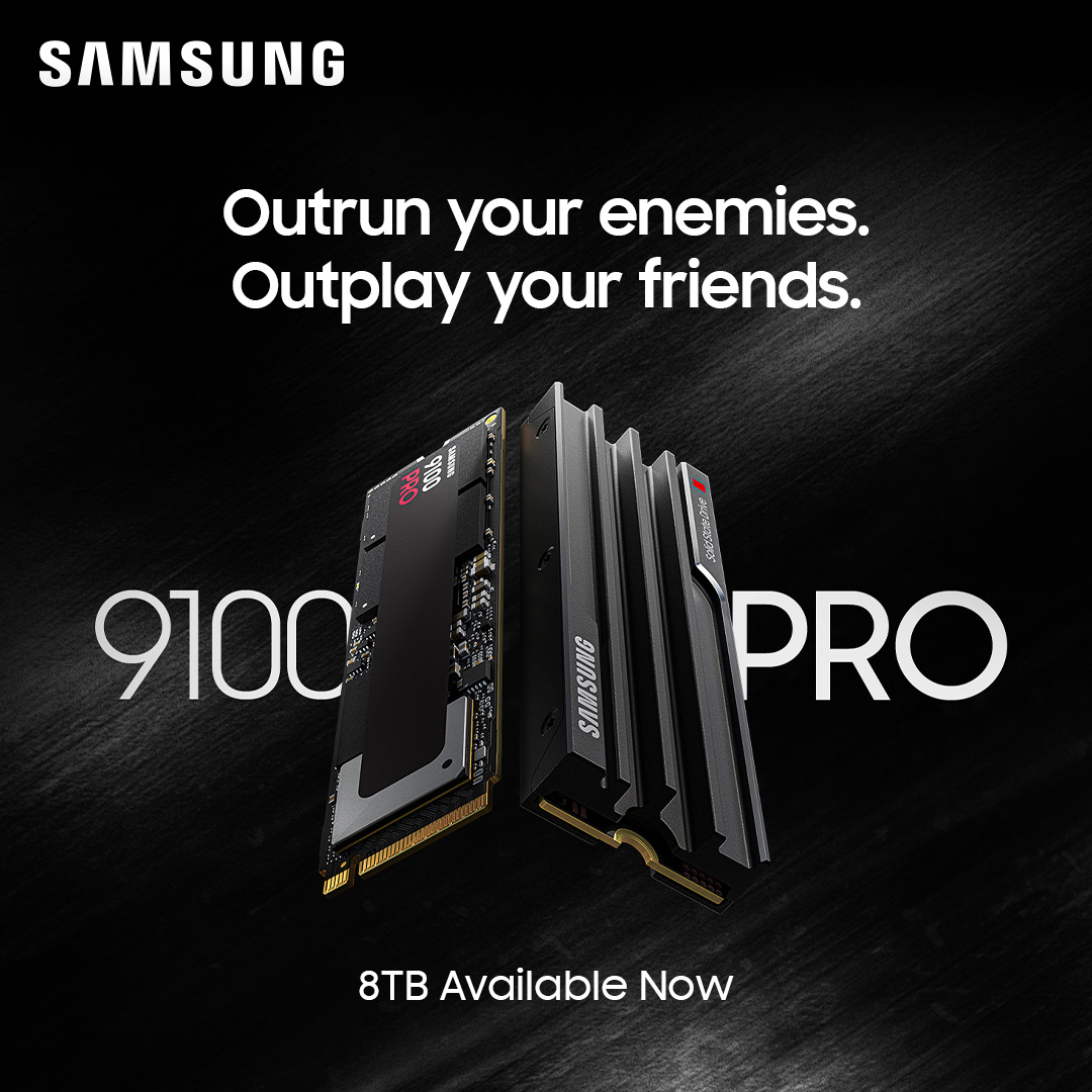 Samsung 9100 Pro - Outrun your enemies