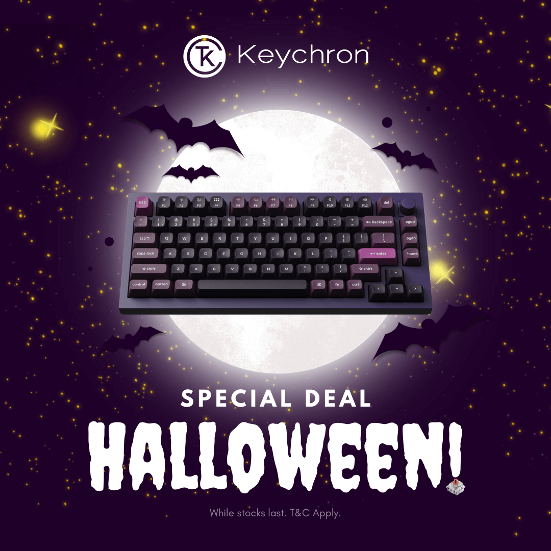 Keychron Halloween Sale – Spooky Savings on Mechanical Keyboards