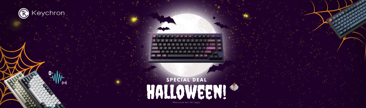 Keychron Halloween Sale – Spooky Savings on Mechanical Keyboards