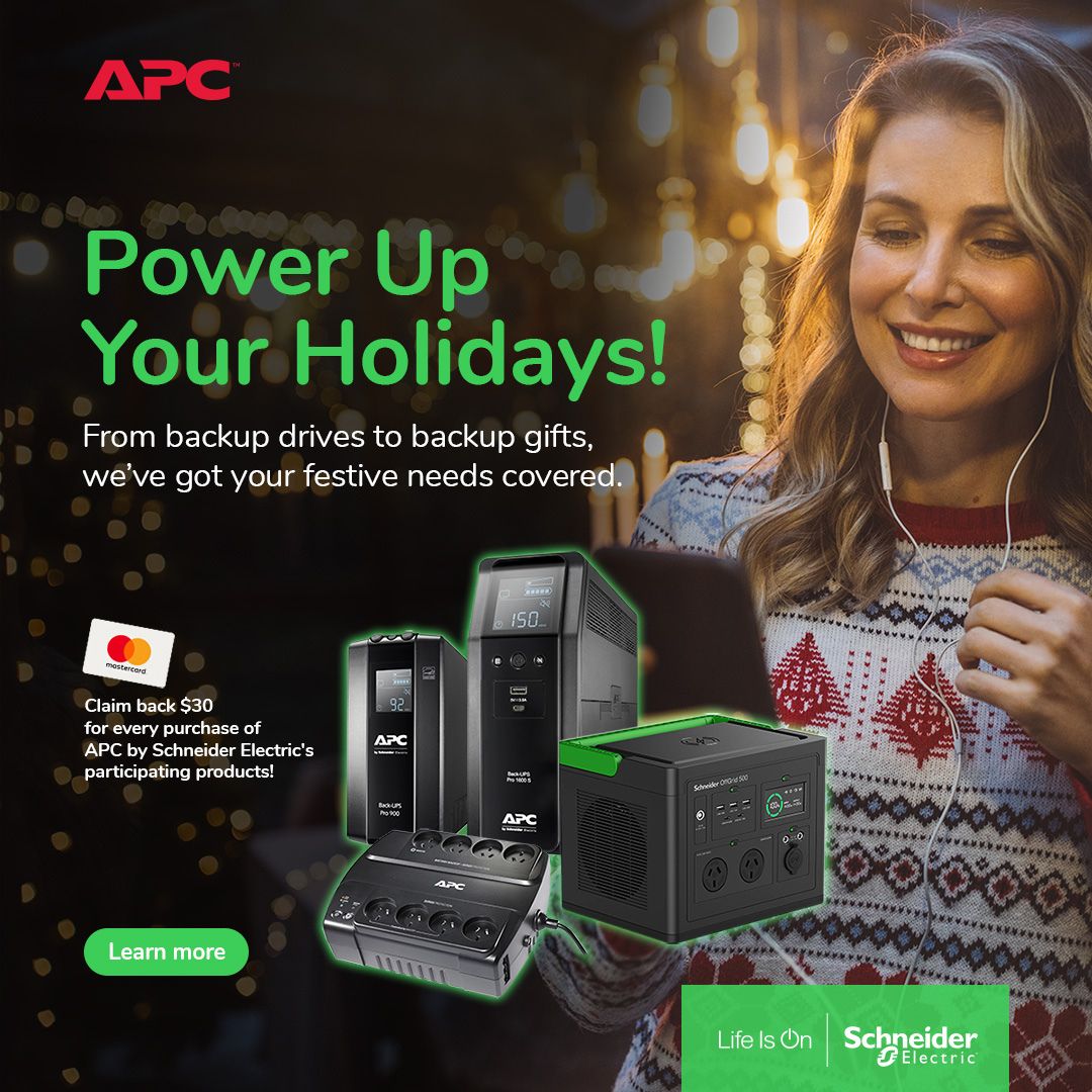Claim Back Up to a $30 eMasterCard with Select APC Products