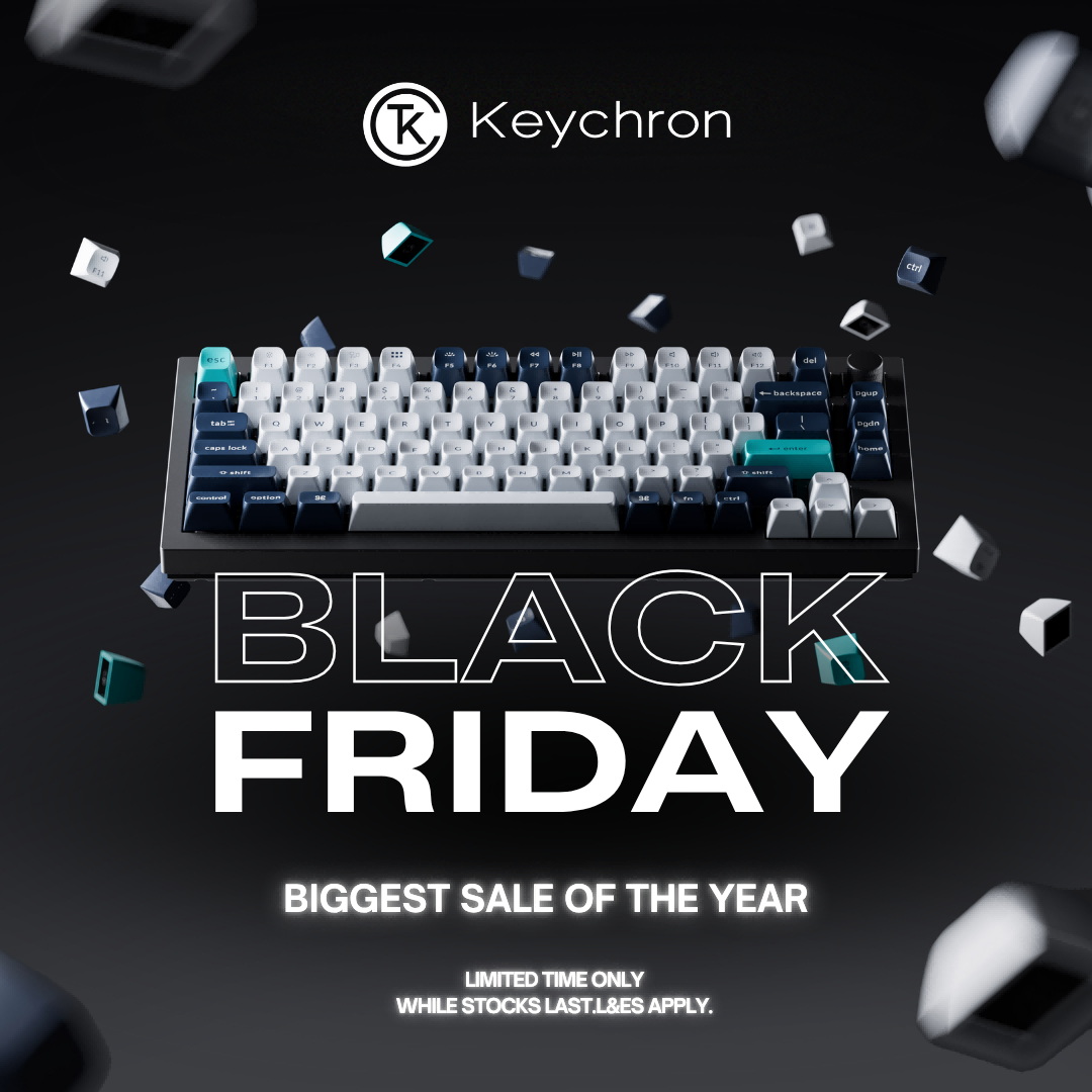 Keychron Keyboard Black Friday Sale | Save Up to $15