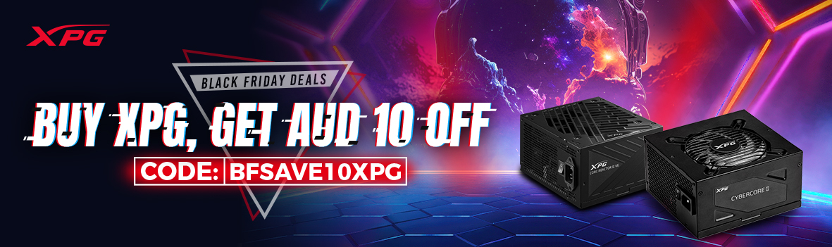 Use Coupon Code XPG10FF4BF to Save $10 on Adata XPG PSUs, SSDs, Fans and More