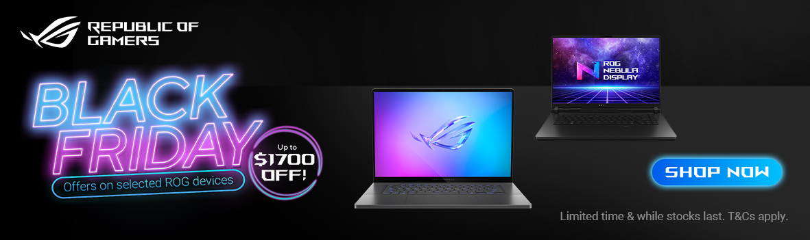 ASUS Lifestyle Notebook Black Friday 2025 — Up to 35% Off Premium OLED & AI Laptops