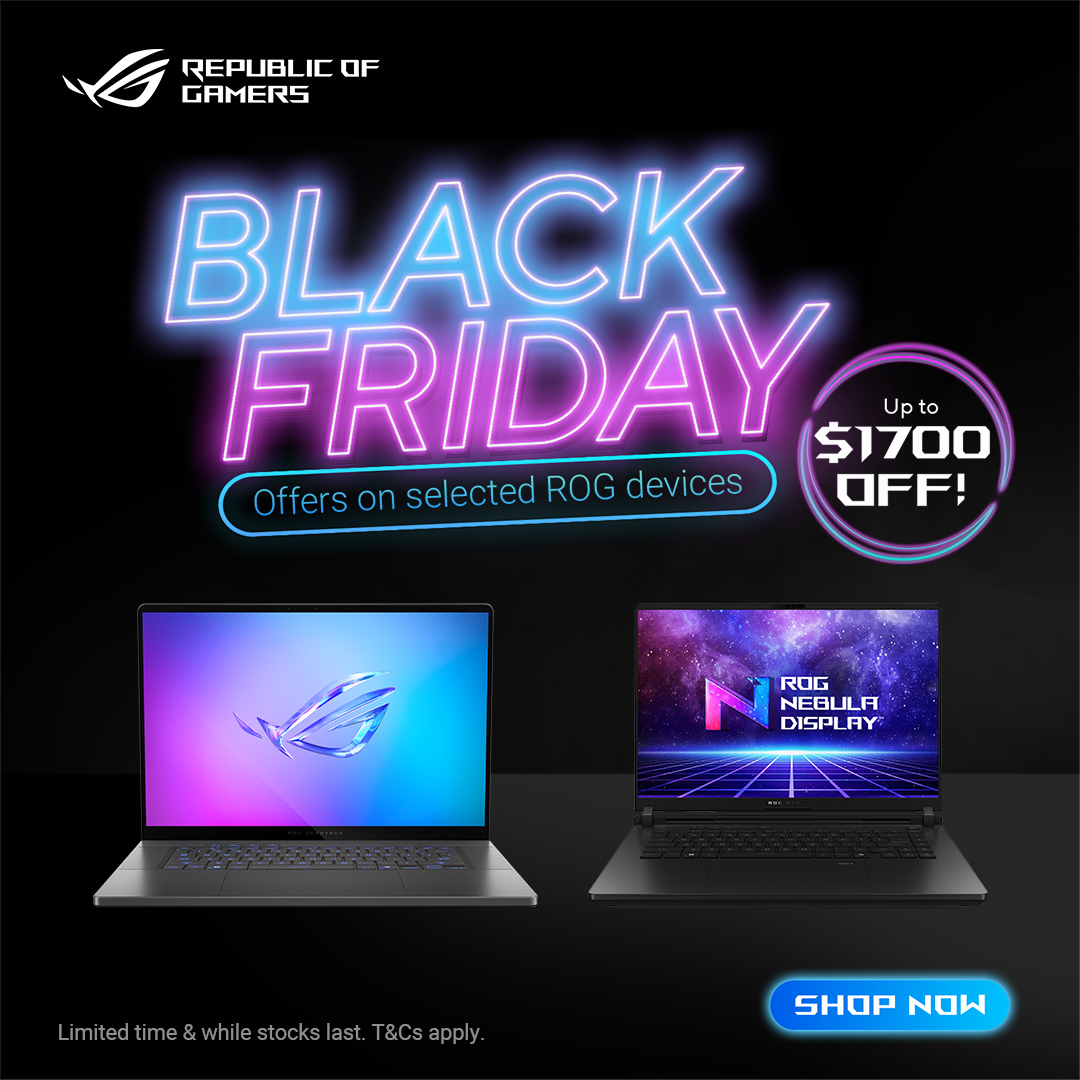 ASUS Gaming Laptop Black Friday Sale 2025 | Save Big on RTX Powered Notebooks