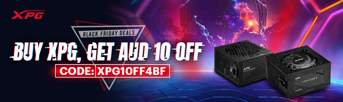 Use Coupon Code XPG10FF4BF to Save $10 on Adata XPG PSUs, SSDs, Fans and More