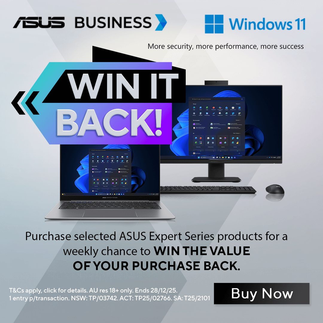 Win It Back! Buy ASUS Expert Series & Enter Weekly Refund Draws