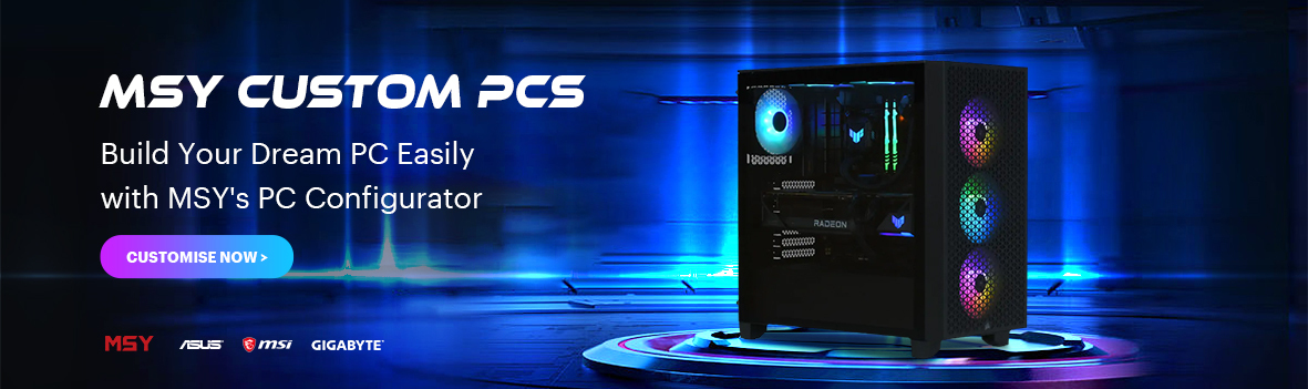 Build Your Dream PC Easily with MSY's PC Configurator