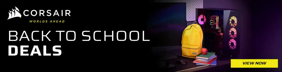 Corsair Back to School Sale 2026 | Premium RGB Cooling & Gaming Gear for PC Builders