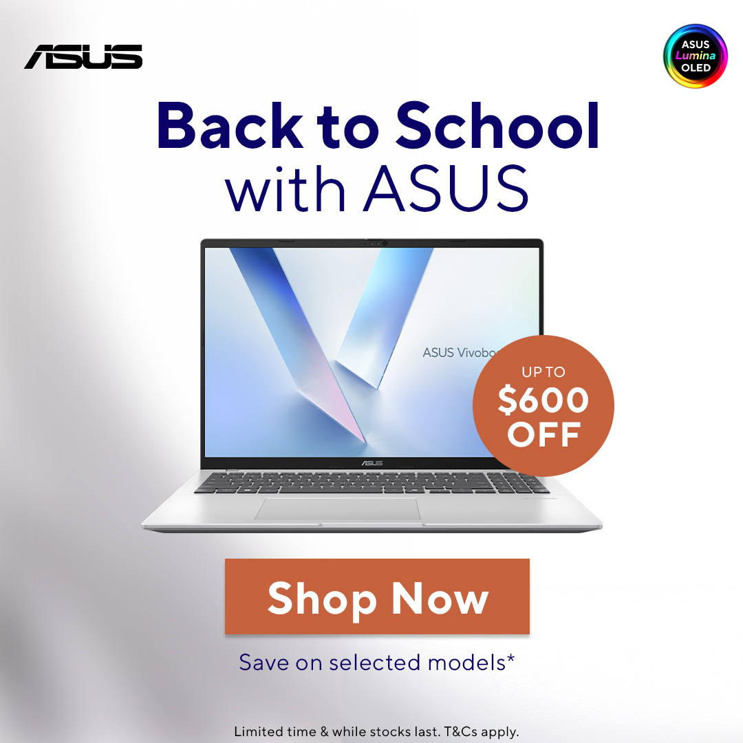 ASUS Vivobook & Zenbook Laptops Back to School Deals 2026