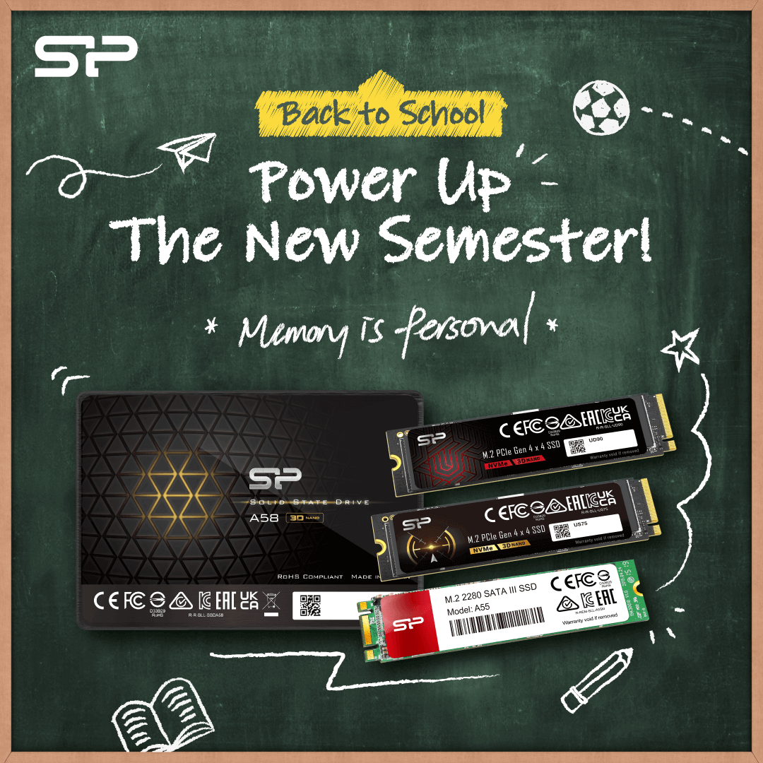 Silicon Power Back to School Sale | Power Up Your New Semester with SP Memory & SSDs