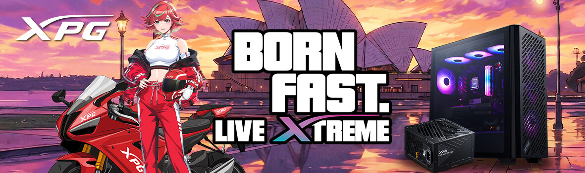 XPG Born Fast. Live Xtreme — Gaming Gear & Components