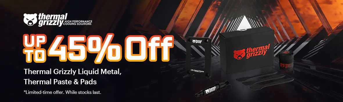 Thermal Grizzly Back to Uni Sale | Cool Your Rig for Less