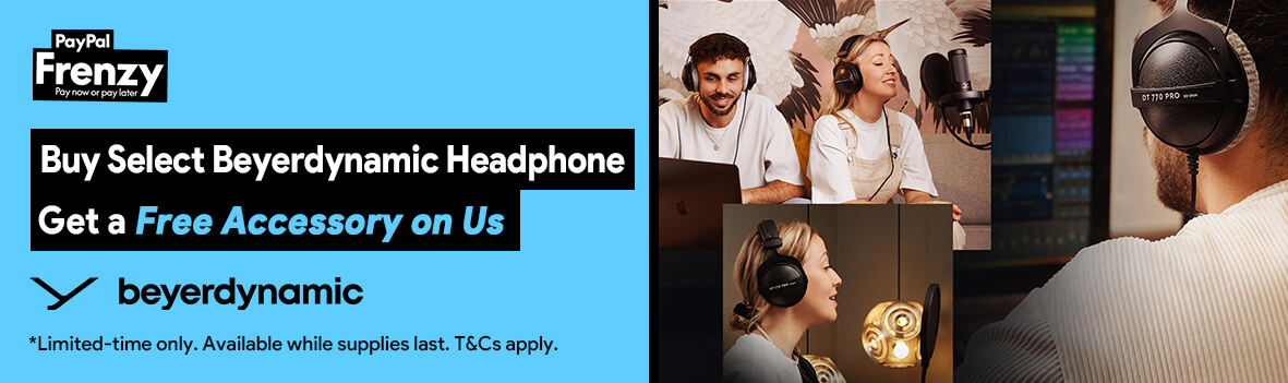 Grab A Free Accessory with your Purchase of Beyerdynamic Headphones!